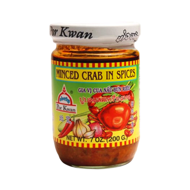 POR KWAN Minced Crab In Spices 200g