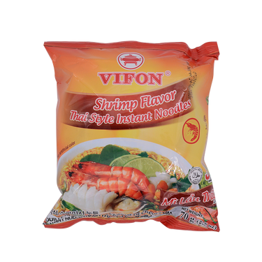 Vifon Instant Noodle Shrimp Mi Lau Thai 70g