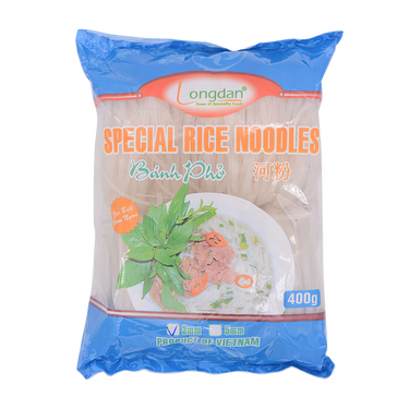 Longdan Special Rice Noodles 3mm 400g