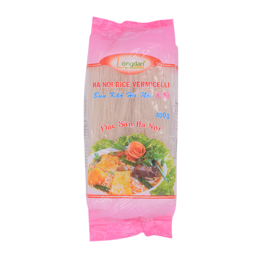 Longdan Hanoi Rice Vermicelli 0.8mm 400g