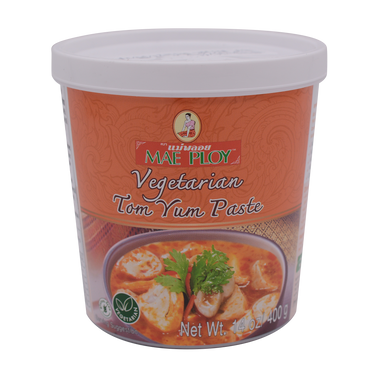 Mae Ploy Vegetarian Tom Yum Curry Paste 400g