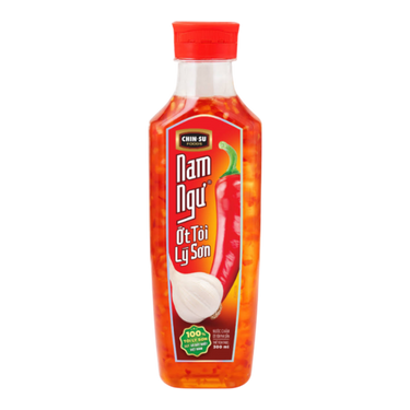 CHIN-SU Nam Ngu Instant Fish Sauce Ly Son Chili & Garlic 300ml