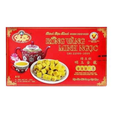 RONG VANG MINH NGOC Mung Bean Cake A11 370g (24pcs)