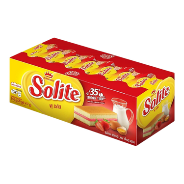 Solite Strawberry Sponge Cake 324g