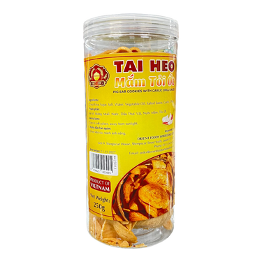RICE JOY Pig's Ear Garlic Fish Sauce Cookie 250g