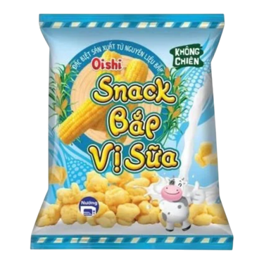 OISHI Corn Snack With Milk Flavor 32g