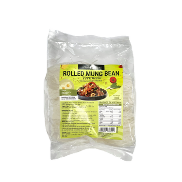 Golden Lotus Rolled Mung Bean Vermicelli 200g