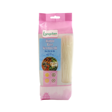 LONGDAN Hanoi Rice Vermicelli 1.2mm 400g