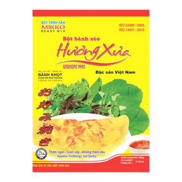 Mikko Flour for Rice Pancake 500g (Case40)