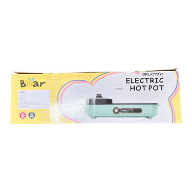 BEAR Electric Grilled Hot Pot