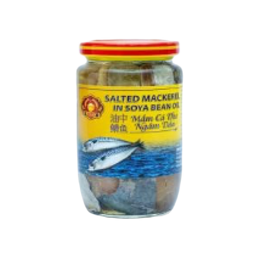 RICE JOY Preserved Mackerel in Soya Bean Oil 385g