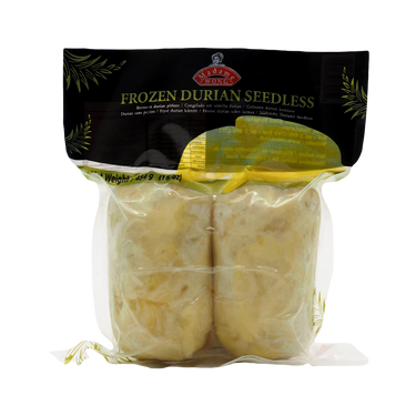 MADAME WONG Durian Flesh Mornthong without Seed 400g (Frozen)