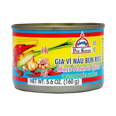POR KWAN Minced Prawn In Spices (Tin) 160g